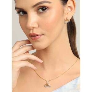 CLARA Juego de Collar y Pendientes Irina de Plata de Ley 925, Colección de Joyería Fina - Product Image 5