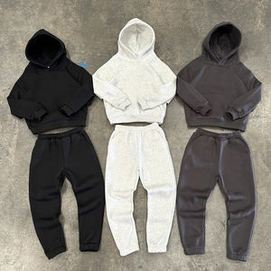 Conjunto de 2 Piezas de Algodón para Niño, Transpirable, a la Moda, Personalizable, Estilo Francés, Nuevo Diseño, Ropa Deportiva Informal para Niños - Product Image 1