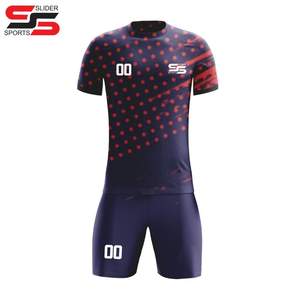 Hot <b>Sale</b> Lightweight Moisture Quick Dry Sport Training Kit Soccer Jersey Set Football Soccer Wear - Product Image 1