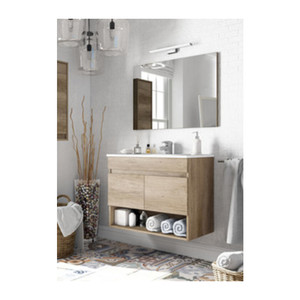 Kit Bagno Mobile Dakota 2 Ante 80 Sosp. Rovere Nordik - Product Image 1