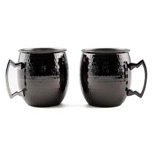 Tasse à café décorative en métal de conception unique faite à la main couleur argent cadeau tasse à café au look adorable tasses à café verres de table - Product Image 6