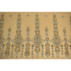 Nouveau tissu de luxe de créateur pour femmes robes et robes de mariée robe de soirée tissu perlé - Product Image 5