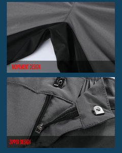 Pantalones cortos de Motocross para hombre, armadura de equipo de protección transpirable con almohadillas de cadera para motorista, equitación y carreras, ropa deportiva de talla grande - Product Image 4