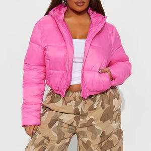 Chaqueta Acolchada Personalizada de Alta Calidad para Mujer, 100% Poliéster, Chaqueta Térmica Aislante de Talla Grande, Ropa de Abrigo de Invierno, Transpirable - Product Image 3