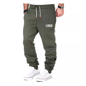 Pantalones de chándal informales para hombre, joggers ajustados de secado rápido con bolsillos con cremallera, ropa deportiva antiarrugas, pantalones de gimnasio atléticos - Product Image 6