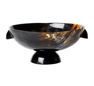 Tazón de Cuerno Único Hecho a Mano con Tonos Naturales, Decoración Rústica para Cocina y Hogar, Libre de BPA, Idea de Regalo Original - Product Image 1