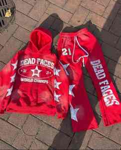 ชุดวอร์มโอเวอร์ไซส์สำหรับผู้ชายวินเทจแบบสั่งทำสำหรับฤดูหนาว - Product Image 5