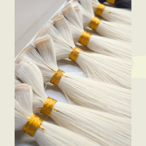 Cheveux vierges vietnamiens populaires, trame de cheveux vierges, cuticules alignées, cheveux naturels pour la production d'extensions de cheveux et la demande de vente en gros mondiale - Product Image 5