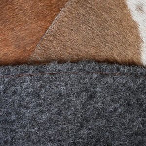 Parche de cuero de vaca natural de grado 2025 con patrones únicos de pila alta para aplicaciones de hogar y moda - Product Image 6