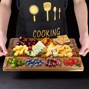 Tabla de Cortar de Madera, Tabla de Cortar Gruesa de Madera Maciza para Preparación de Alimentos en la Cocina - Product Image 4
