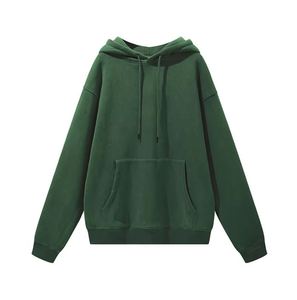 Hombres Oversize Hoodie Lujo Algodón Fleece Oversized Fit OEM Custom Logo Factory Wholesale Proveedor - Product Image 3
