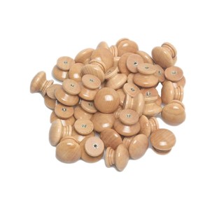 Pomos de madera más vendidos Forma redonda Hardware de calidad superior Cajón de puertas Cocina para producto de gran oferta - Product Image 5