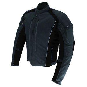 Top Qualité Vente Chaude Noir Coupe-Vent Moto Veste Touring Protection Imperméable Moto Cordura Textile Veste Pour Hommes - Product Image 1