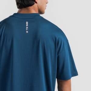 เสื้อยืด GA Prime Tee 2.0 สีเขียวอมฟ้า ผลิตจากผ้าเจอร์ซีย์คอตตอน 100% - Product Image 5