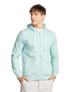 Wholesale Customisable <b>Light</b> Ferozi Men's Soft Cotton Hoodies 3D Embroidered Logo Zipper Winter Clothing with Unique Pattern - Product Image 1