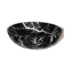 Bol en marbre le plus exigeant utilisation dans les hôtels ménage marbre design look vaisselle bol à salade de fruits créatif fabriqué en inde - Product Image 2