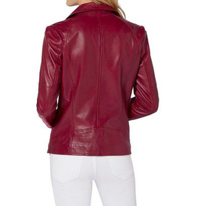 Chaqueta con Forro de Nailon, Logotipo OEM, Diseño Único, Chaquetas Sólidas para Mujer, Procesamiento de Cuero Crudo con Servicio OEM - Product Image 4