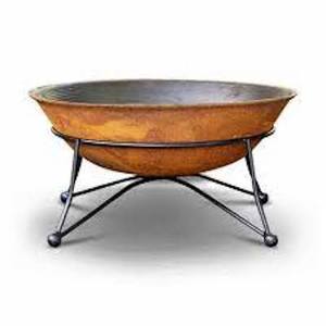 Copper Finishing Hammered Large Iron Metal Stand Christmas Winter Easter Garden Supplies Outdoor Heaters QAMAR OVERSEAS - Product Image 2