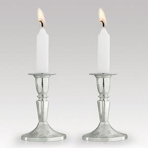 Bougeoir en aluminium nickelé Unique Designer Home Living Room Decoration Indoor And Outdoor Candle Holder For Sale - Product Image 2