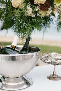 ถ้วยใส่ไวน์และแชมเปญขนาดใหญ่สำหรับตกแต่งและมีประโยชน์ทำจากอลูมิเนียมชุบนิกเกิล - Product Image 6