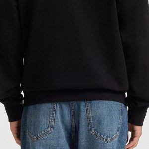 Logo personnalisé pour les acheteurs en gros, prix avantageux, sweat-shirt décontracté pour hommes, design uni, service OEM, design à manches longues - Product Image 6