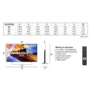 Televisor Inteligente 4K Ultra HD de 48 Pulgadas con Procesador de Imagen IA, Frecuencia de Actualización de 120Hz, Interfaz WiFi, Compatible con Asistente de Voz para Hoteles - Product Image 2