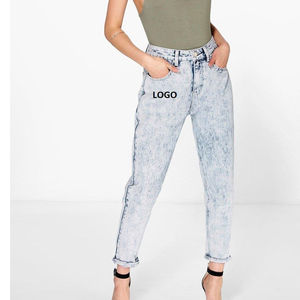 Haute qualité femmes nouvelle Collection femmes Denim Jeans pantalon séchage rapide formel respirant jambe large Skinny Jean pantalon pour les femmes - Product Image 4