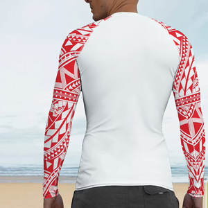 เสื้อแรชการ์ดผู้ชายแฟชั่นใหม่ เสื้อแรชการ์ดเปล่าสำหรับสกรีนลายแบบซับลิเมชั่น ขายส่ง คุณภาพพรีเมียม - Product Image 4