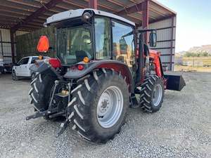 รถแทรกเตอร์ Massey Ferguson 4707 70 แรงม้า ขับเคลื่อน 4 ล้อ สำหรับงานเกษตรกรรม เครื่องยนต์ AGCO ระบบเกียร์แบบเฟือง ระบบควบคุม PLC ระบบเกียร์ซิงโครชัตเติล ปั๊ม - Product Image 2