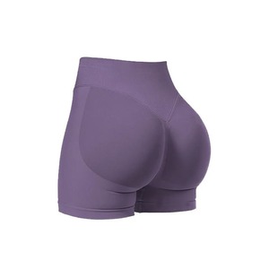 Pantalones cortos deportivos de verano para mujer, pantalones cortos deportivos para correr, pantalones cortos de gimnasio lisos en blanco, pantalones cortos deportivos de Yoga de doble capa para mujer - Product Image 6