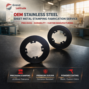OEM Stainless Steel Sheet Metal Stamping <b>Fabrication</b> <b>Service</b> - Product Image 3