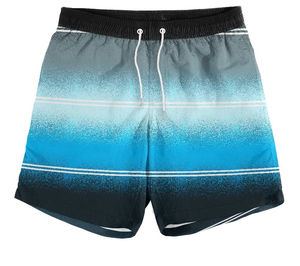 Wholesale 100% Polyester <b>Men's</b> Casual Beach <b>Shorts</b> Breathable Summer Swimwear OEM <b>Boxer</b> Trunks in Various Colors - Product Image 4