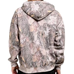 Sudaderas con Capucha Extra Grandes de Camuflaje para Hombre, Sudaderas de Forro Polar Suave Vintage, Venta al por Mayor, OEM, Marca Privada, Ropa de Calle y Casual - Product Image 4