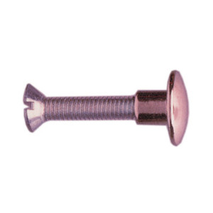 Viti per Sedie in Ottone Finitura Nichel 30 mm (confezione da 12) - Product Image 1