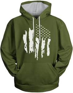 2025 hombres Casual moda Joker sublimación pulóver Sudadera con capucha mejor calidad divertido de gran tamaño transpirable diseño sólido patrón OEM - Product Image 6