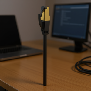 Cable de red de datos Hama 8 S/FTP negro de 3 m, modelo 00200693 0813504 - Product Image 3