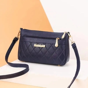 Fashion women's bag multi-layer large capacity women's single shoulder messenger bag Korean version diagonal small <b>square</b> bag - Product Image 3