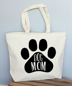 Bolsa de Compras de Lona de Algodón Reutilizable, Ecológica, Premium, Extra Grande, de Tela Resistente, con Impresión de Serigrafía, para Mujer - Product Image 3