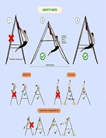 Meilleure qualité d'Amazon, support de barre de traction pliable sur pied, tour de puissance robuste, station d'entraînement pour la musculation à domicile
