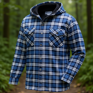 Camisa Térmica WILLISTON Talla L Azul/Blanco Ropa de Trabajo TEXXOR - Product Image 3
