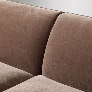 Ensemble de canapés sectionnels en tissu Naure Modern, canapé d'angle en forme de L avec pieds en bois, meubles de salon rembourrés - Product Image 6