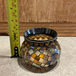 Stock Luxury Very Cheap Wholesale Rate Hanging Colourful Mosaic <b>Tealight</b> Votive - Product Image 1