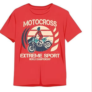 Camisetas Gráficas Extra Grandes de Algodón 100% Personalizadas para Hombre con Mangas Cortas y Diseños Impresos Personalizados - Product Image 4