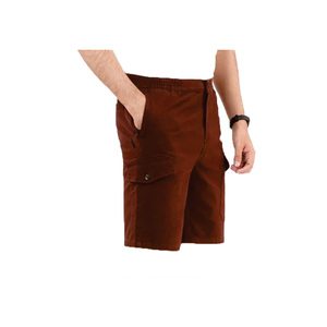 Pantalones cortos de sudor de gimnasio de verano para hombre de estilo callejero personalizado al por mayor patrón sólido de algodón características ecológicas y antiarrugas - Product Image 3