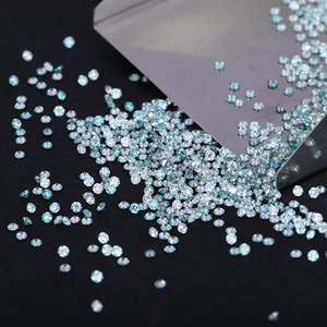 Lot de diamants blancs de laboratoire CVD, taille 1-1,5 carats, clarté VVS-SI, coupe brillant ronde 6,50-7,40 mm, LC Blue Tinch, bijoux en diamants en vrac - Product Image 4