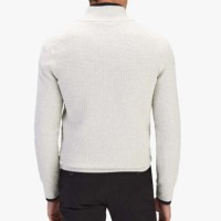 Logo personnalisé tricots lâche décontracté de haute qualité à manches longues laine hommes vêtements tricoté hiver Cardigan pull pour hommes 2026