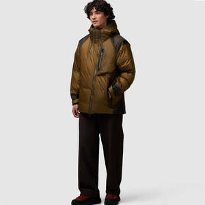 Vente en gros Veste matelassée pour homme Veste d'extérieur avec fermeture éclair avec capuche Veste matelassée Chaleur extrême en hiver - Product Image 1