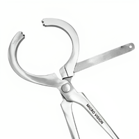 Offre Spéciale 40cm en acier inoxydable testeur de sabot réglable Instrument vétérinaire pour forgeron maréchal-ferrant outils de ferrage