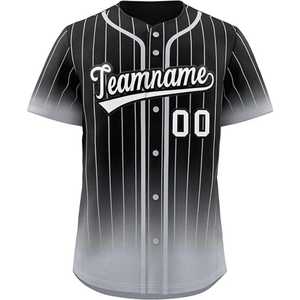 Uniformes de baseball de qualité supérieure Offre Spéciale 2025 nouveau maillot américain cousu blanc toutes les équipes unisexe séchage rapide 100% Polyester - Product Image 4
