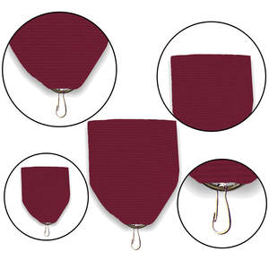 Rideaux de ruban de médaille gris avec fournisseur d'épingle - Product Image 4